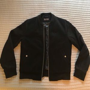 Black Bomber Jacket